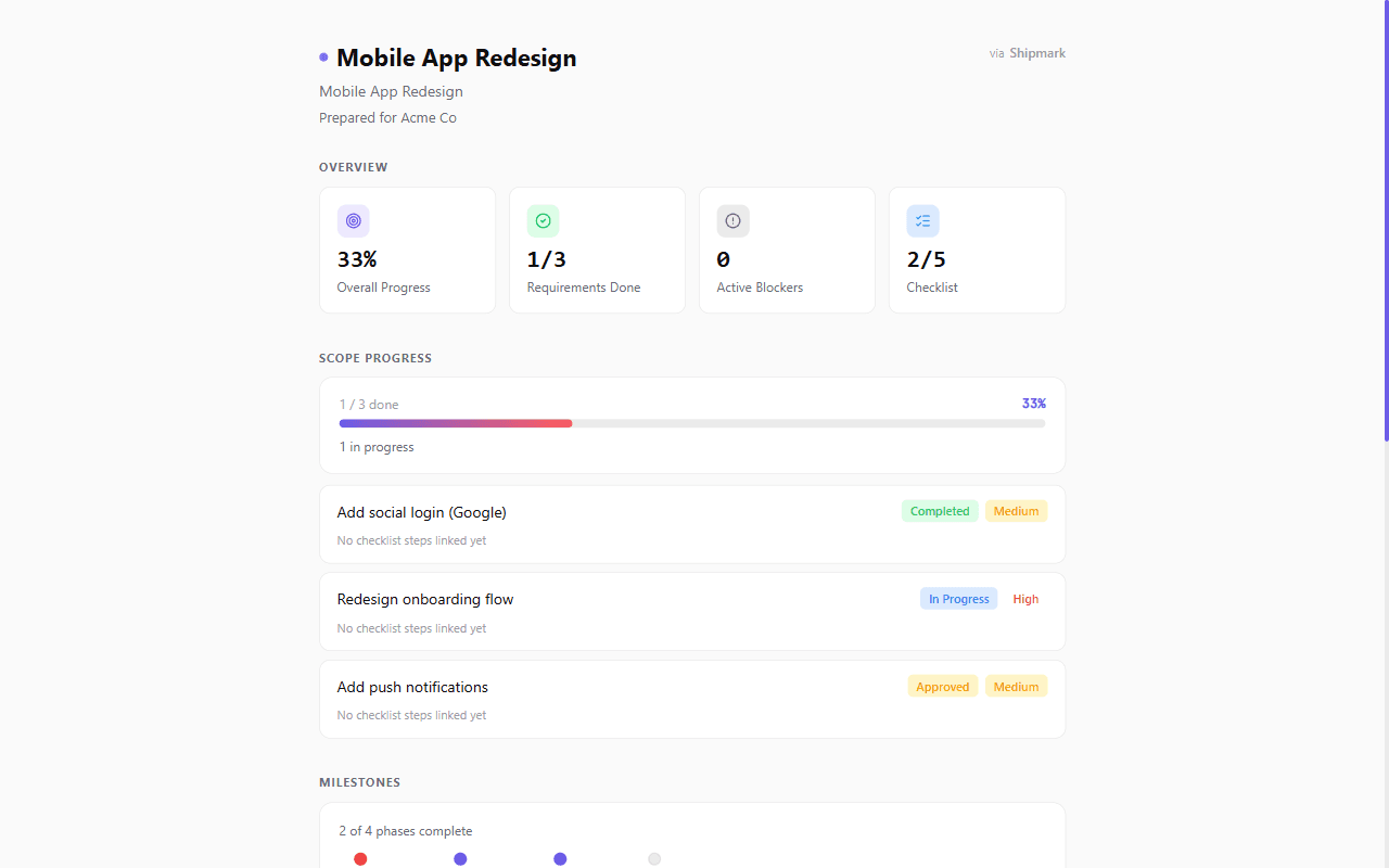 portal.shipmark.io/t/8f2a91 screenshot